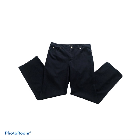 Escada Pants - $5 SALE Escada Tessa Wide Leg Pants Size 44 Dark Blue